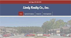 Desktop Screenshot of livelyrealtyco.com